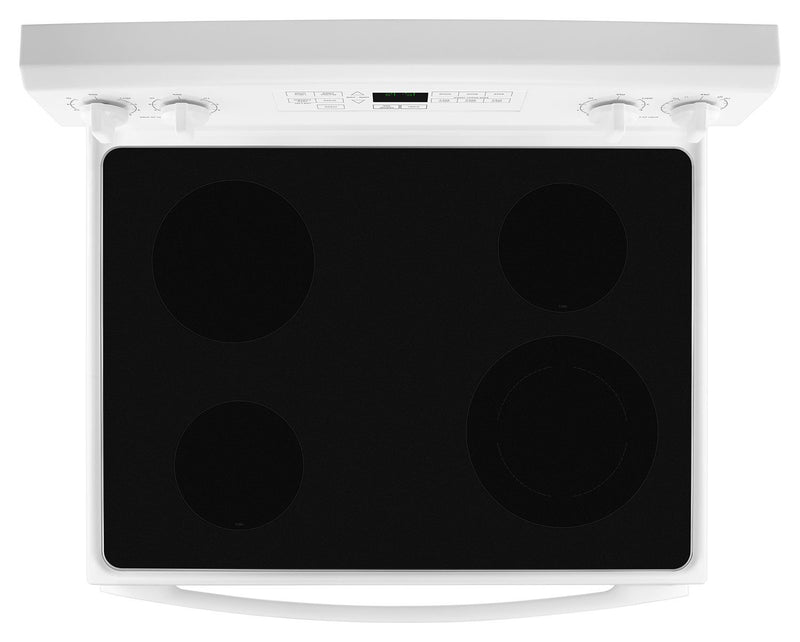 Amana 4.8 Cu. Ft. Freestanding Electric Range with Self-Clean – YAER6603SFW