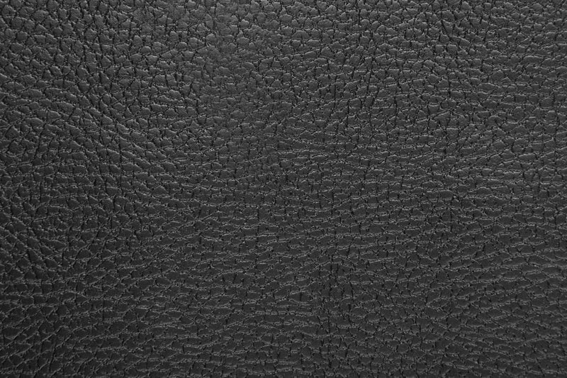 Andi Leather-Look Fabric Sofa - Black