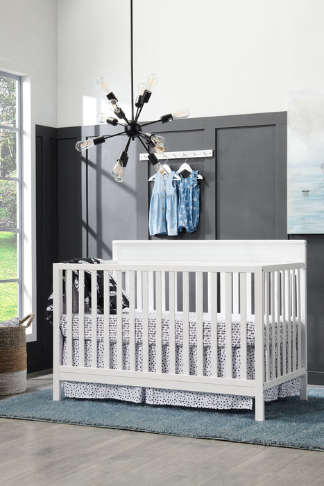 Harper 4-in-1 Convertible Crib - Snow White