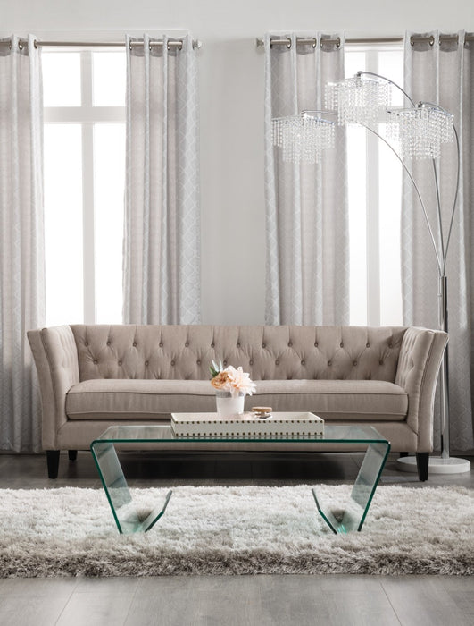 Crystal Glam Arc Lamp