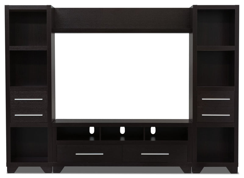 Glendale 4-Piece Entertainment Centre with 60\" TV Opening – Espresso