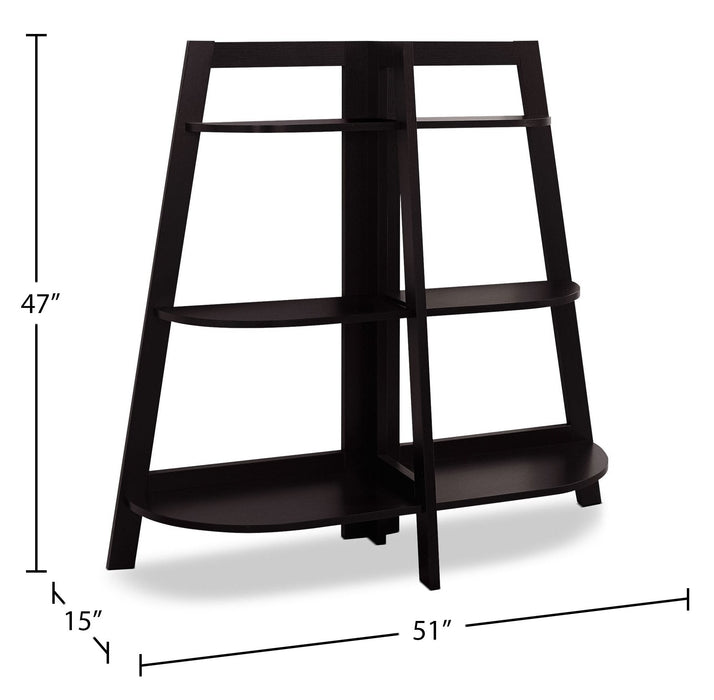 Aline Bookcase – Cappuccino
