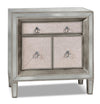 Enna 32\" Accent Cabinet - Antiqued Silver