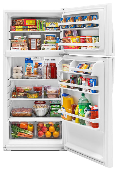 Whirlpool 14 Cu. Ft. Top-Freezer Refrigerator – WRT314TFDW