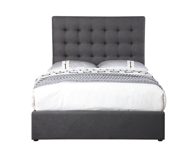 Jace Storage Full Bed - Grey