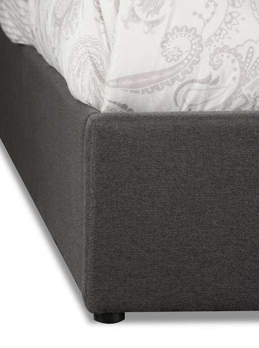 Jace Storage King Bed - Grey