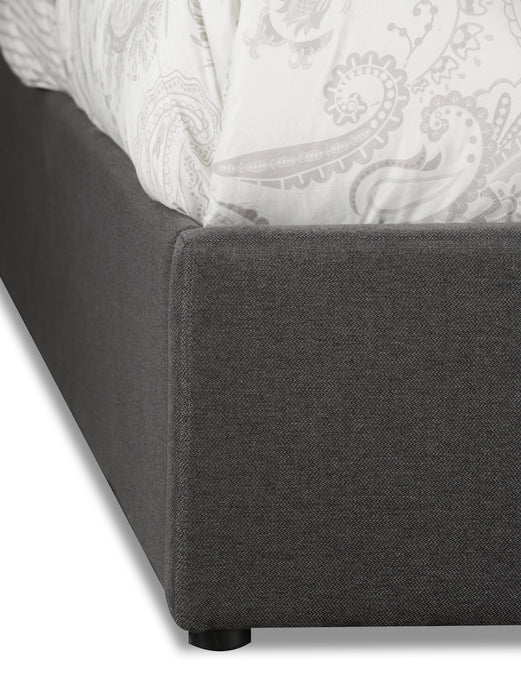 Jace Storage Queen Bed - Grey