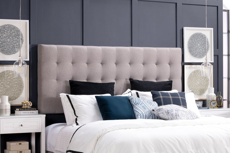 Jace Storage King Bed - Taupe