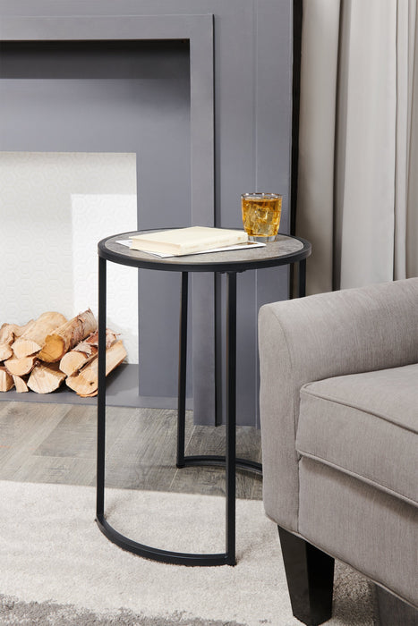 Jacki Chairside Table - Grey 