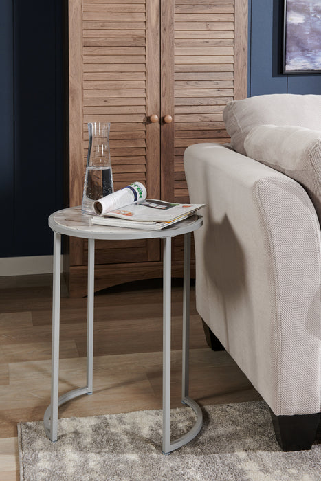 Jacki Chairside Table - White 