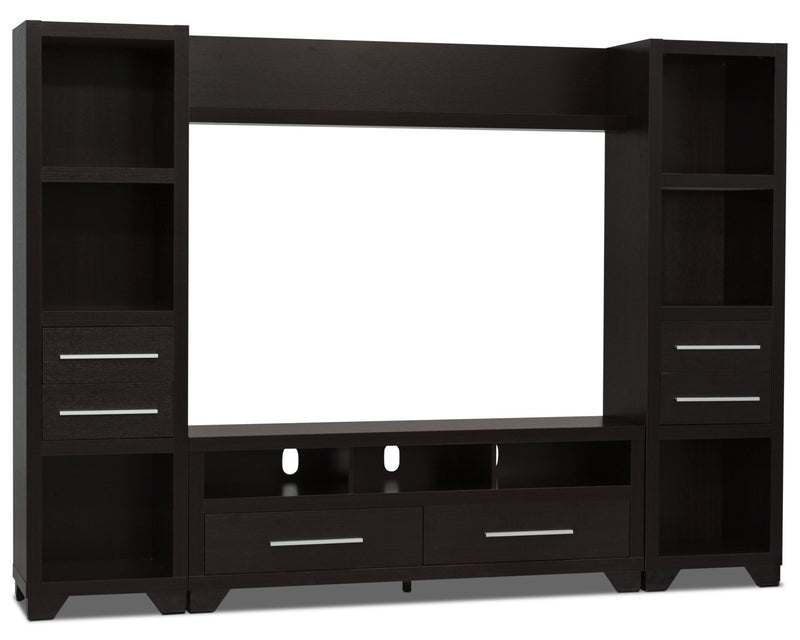Glendale 4-Piece Entertainment Centre with 60\" TV Opening – Espresso