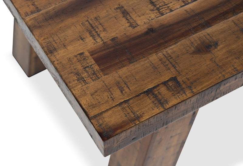 Galveston Coffee Table with Hidden Casters - Brown