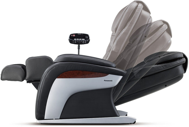 Panasonic Urban Collection High-Quality Synthetic Leather Massage Power Recliner - Black