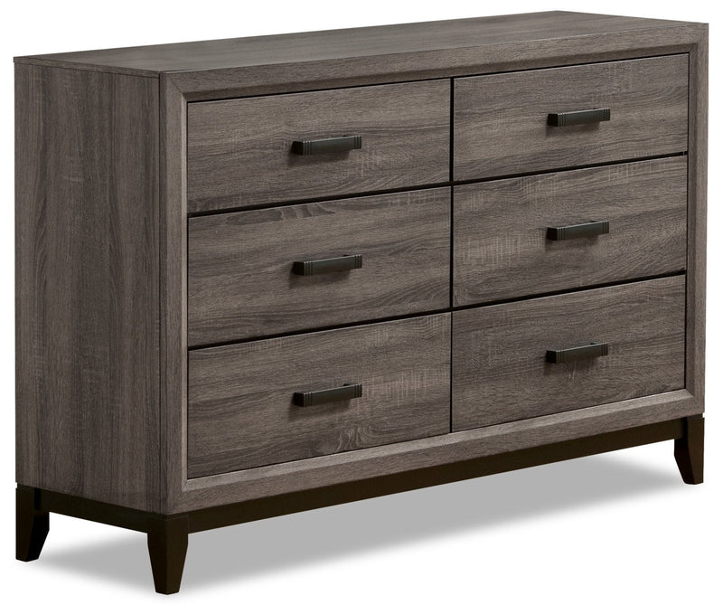 Kate 5-Piece Queen Bedroom Package - Grey