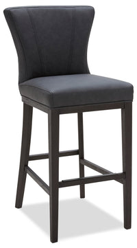 Quinn Barstool with Vegan Leather Fabric, 30