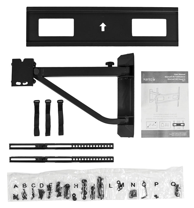 Kanto FMC1 Telescoping Corner Wall Mount for 40\" to 60\" TVs