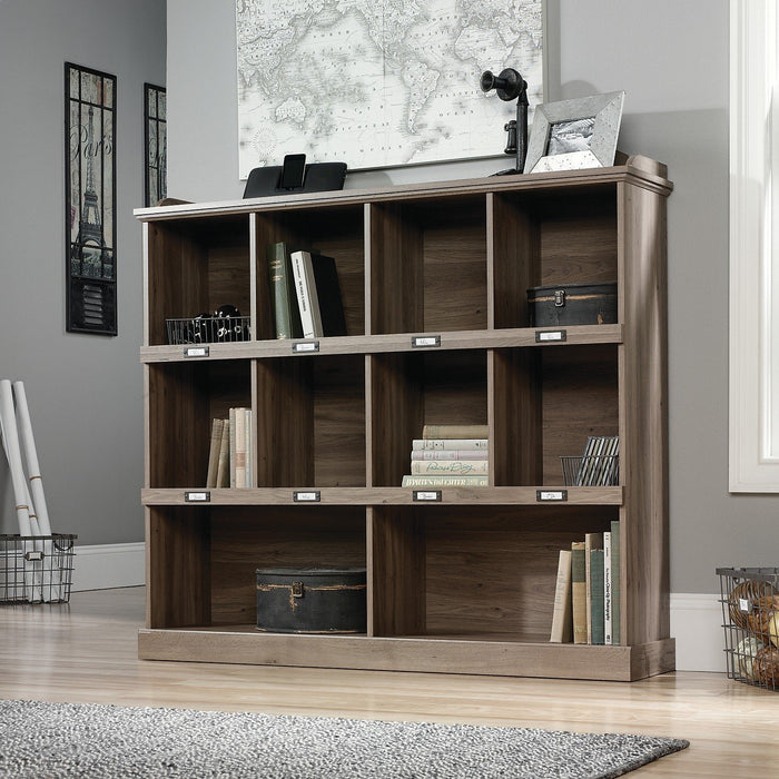 Barrister Lane Wide Bookcase - Salt Oak