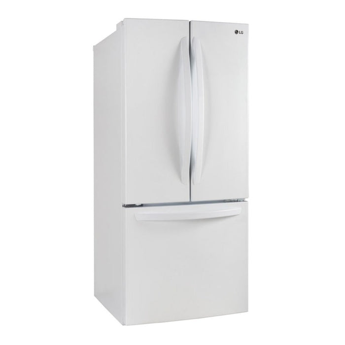 LG 21.8 Cu. Ft. 3-Door French Door Refrigerator - LRFNS2200W