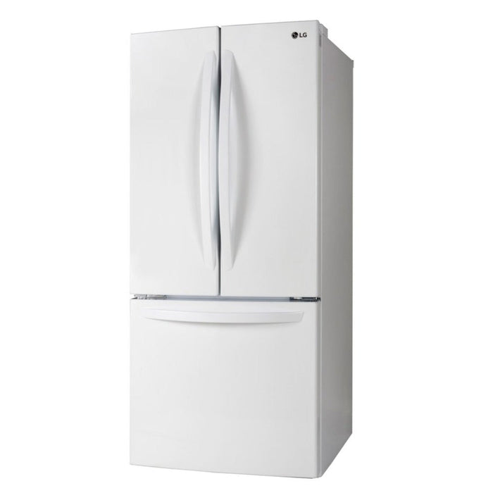 LG 21.8 Cu. Ft. 3-Door French Door Refrigerator - LRFNS2200W