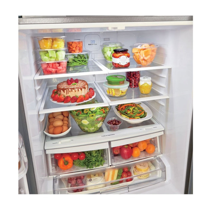 LG 21.8 Cu. Ft. 3-Door French Door Refrigerator - LRFNS2200D