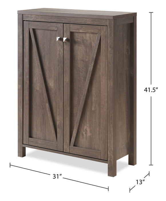 Levi Shoe Cabinet - Hazelnut