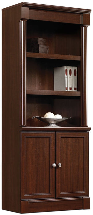 Palladia Library with Doors - Select Cherry