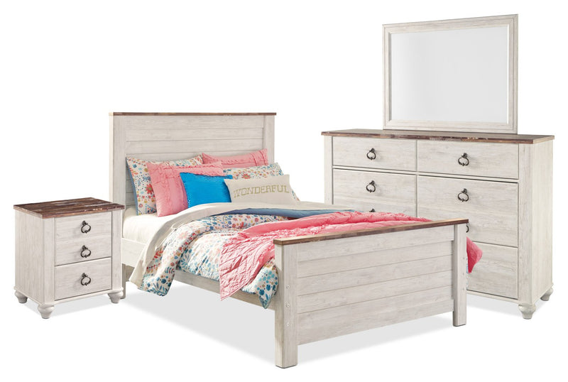 Willowton 6-Piece Full Bedroom Package