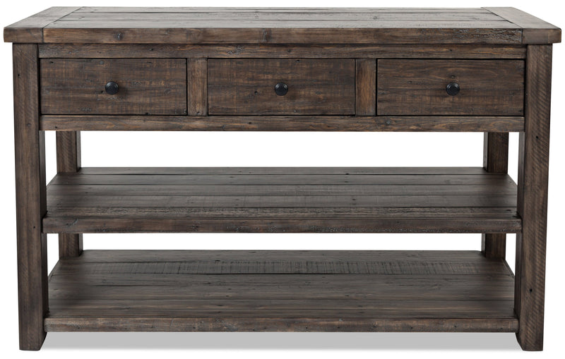 Madison Sofa Table - Brown