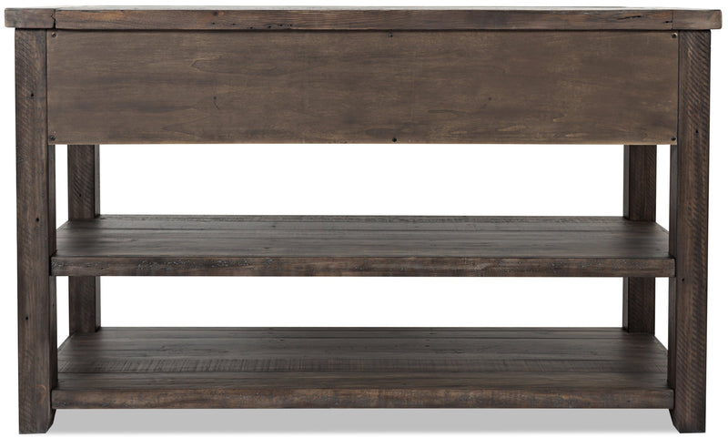 Madison Sofa Table - Brown