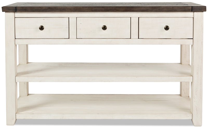 Madison Sofa Table - White
