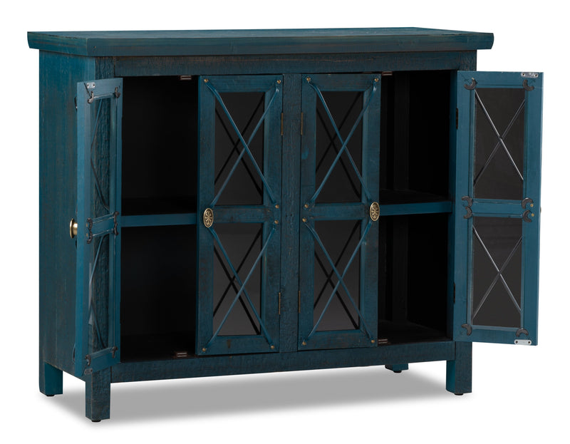 Makati  Accent Cabinet – Blue