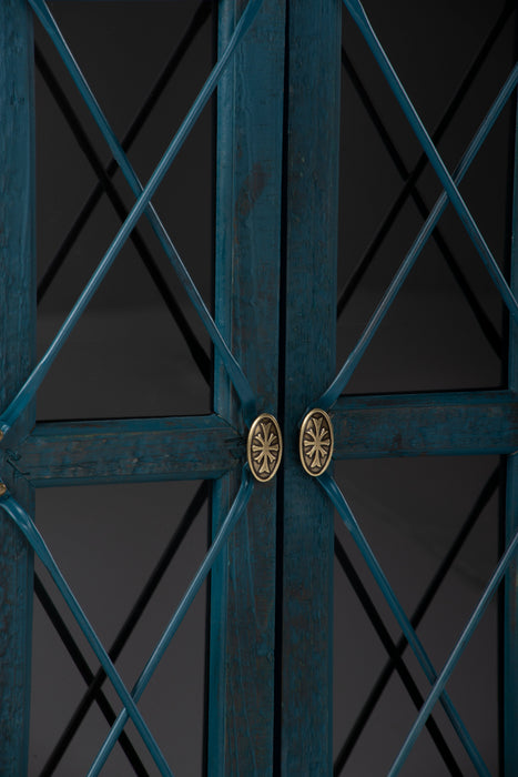 Makati  Accent Cabinet – Blue