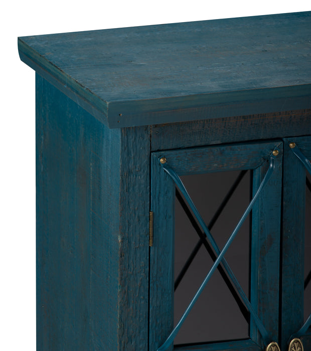 Makati  Accent Cabinet – Blue