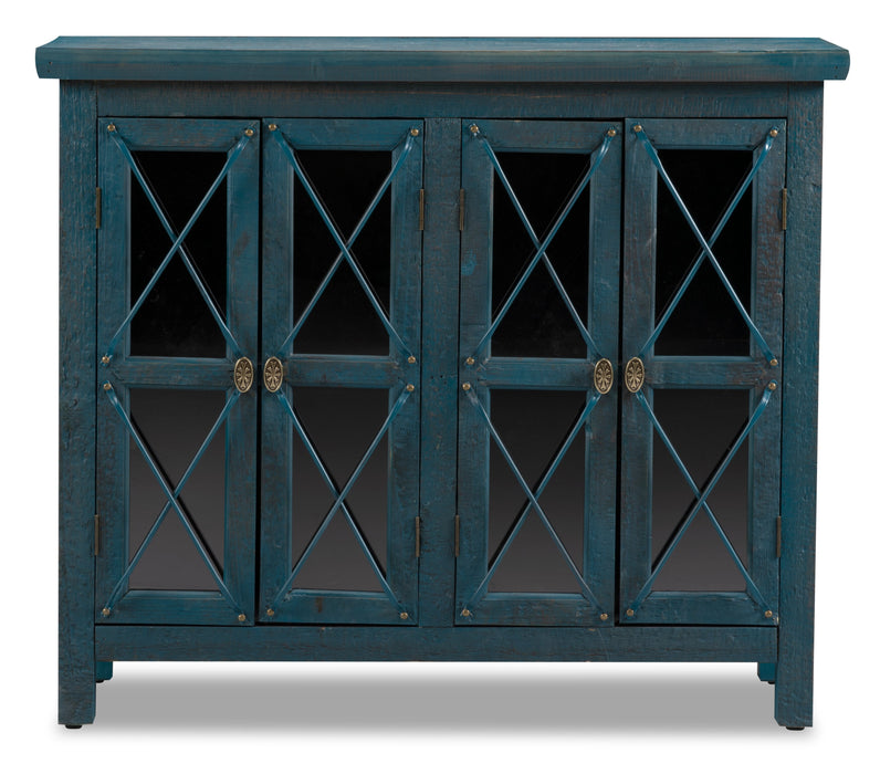 Makati  Accent Cabinet – Blue