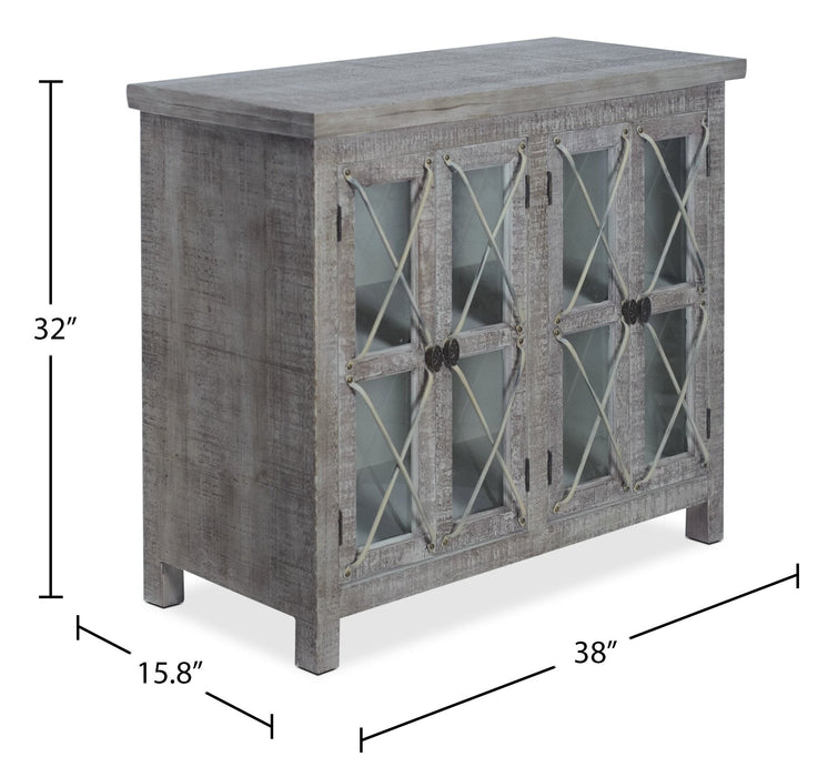 Makati Accent Cabinet – Cream