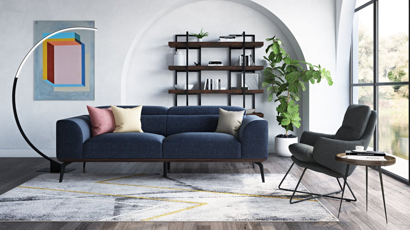 Manhattan Loveseat - Blue