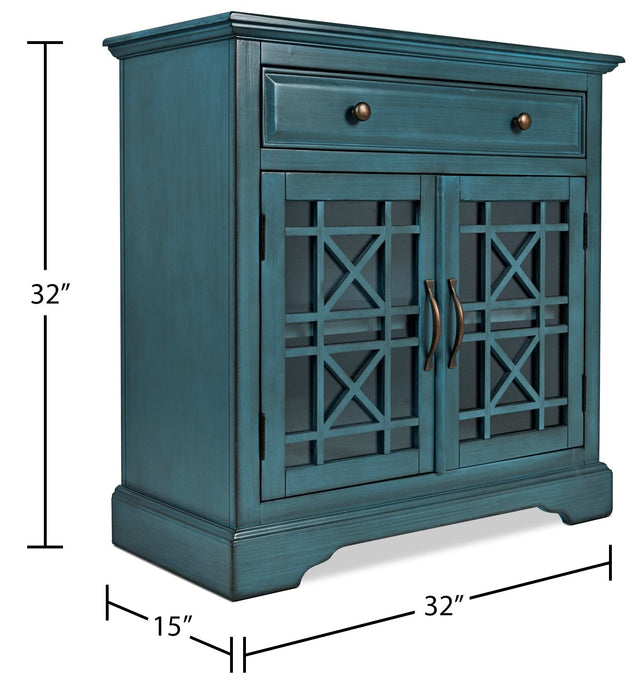 Marseille Accent Cabinet – Blue