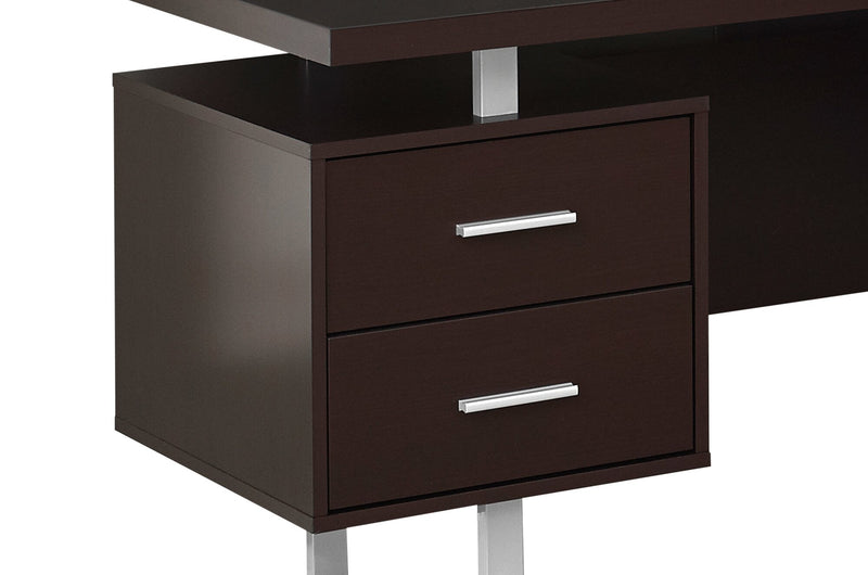 Marnie Reversible L-Shaped Corner Desk - Espresso 