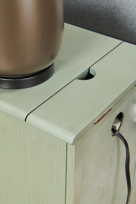 Marseille Chairside Table - Grey 