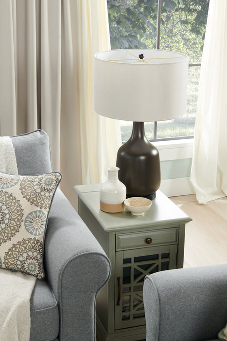 Marseille Chairside Table - Grey 