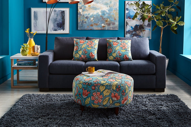 Sofa Lab The Curve Ottoman - Malibu
