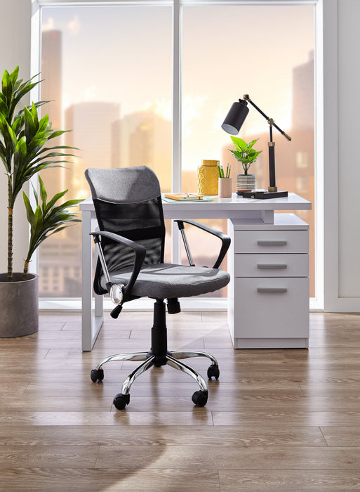 Oscar Reversible Desk - White
