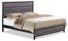 Kate Queen Bed - Grey