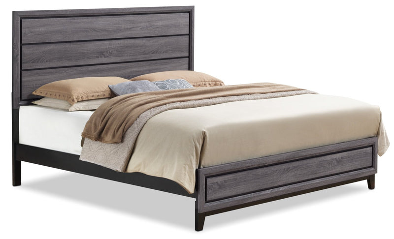 Kate 5-Piece Queen Bedroom Package - Grey