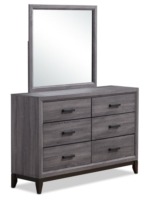 Kate 5-Piece Queen Bedroom Package - Grey