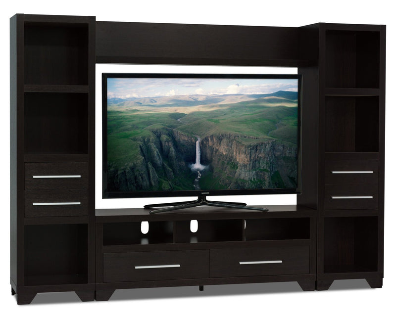Glendale 4-Piece Entertainment Centre with 60\" TV Opening – Espresso