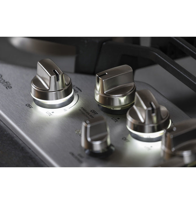 GE Profile™ Series 30\" Built-In Gas Cooktop – PGP9030SLSS