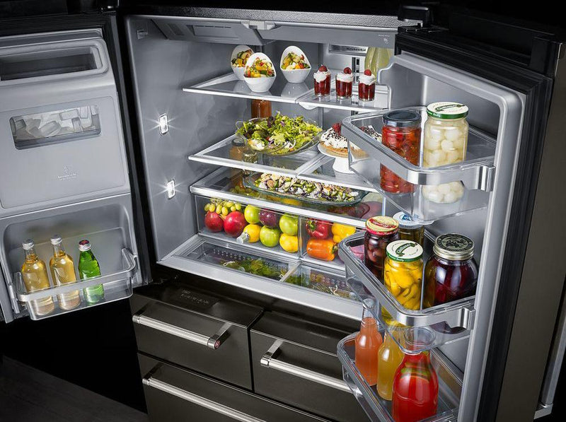 KitchenAid 25.8 Cu. Ft. Multi-Door Refrigerator – KRMF706EBS