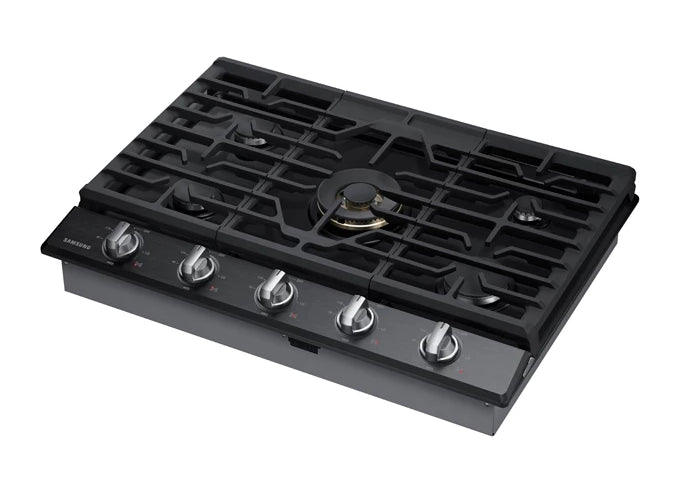 Samsung 36\" 5-Burner Gas Cooktop with Bluetooth - NA36N7755TG/AA