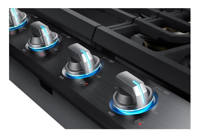Samsung 36\" 5-Burner Gas Cooktop with Bluetooth - NA36N7755TG/AA